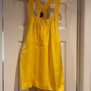 Yellow Theory razorback sleeveless shirt